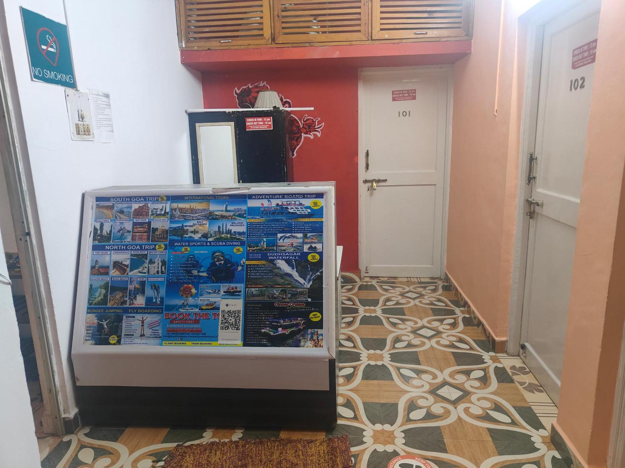 Oceanic Pearl Beach Guest House Calangute Esterno foto